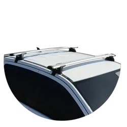 Yakima ThruBar 135cm Silver Pair (S17Y) To Suit Ford Ranger Double Cab 07/2022-/On