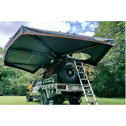 Campboss Boss Shadow 270 XL Free Standing Awning - w/zip opening for RTT