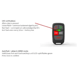 Lowrance WR10 Wireless Autopilot Remote