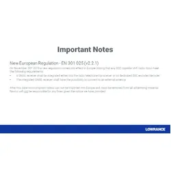 Lowrance LINK-9 Marine VHF Radio w/ DSC and AIS-RX