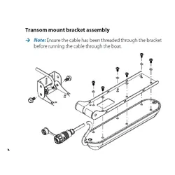 Lowrance ActiveImaging 3-IN-1 Transducer w/ 7.6m (25ft) cable