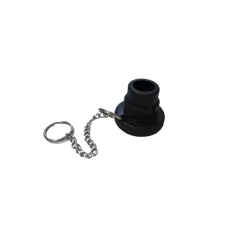 Camec Gas Floor Socket Female Chrome 1/2"