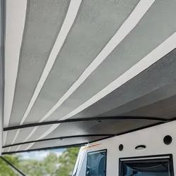 Aussie Traveller Curved Roof Rafter 125mm White