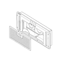 Camec Rangehood Flush Mount 12v