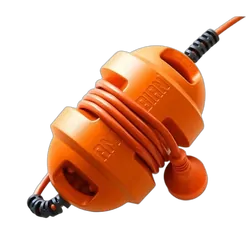 Ampfibian Mini 15A To 10A Power Adapter With RCD & Overload Protection + 22m Lead