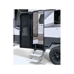 Camec Double Step Electric 560mm Ali/Steel