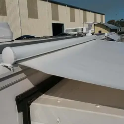 Aussie Traveller Awning Slideout 3.0 x 0.8m Wall Mount Black