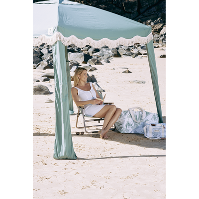 Oztrail Palm Club Beach Low Rise Chair - Palm Cove Green