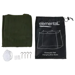Elemental Single Box Mosquito Net