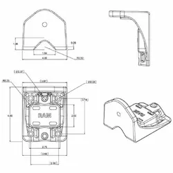 Ram Mount Swing Arm Vertical Base