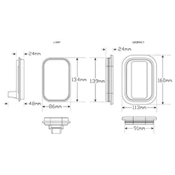 Stop/Tail Lamps 133RMG