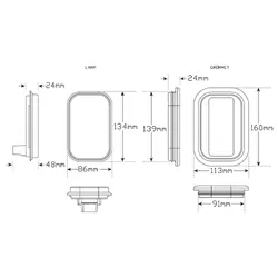 Stop/Tail Lamps 134RMG