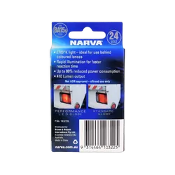 Narva 24V BA15S P21W Led Globe 2700K (Blister Pack Of 1)