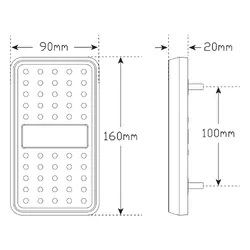 Combination Lamps 212BAR2 (twin pack)