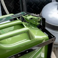 Aussie Traveller Jerry Can 20L Metal Green