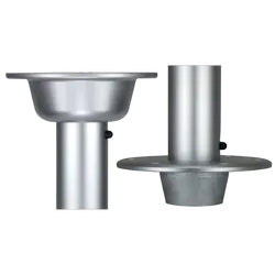 Relaxn Table Pedestal And Base 760mm (From Deck Level)