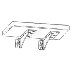 Table Bracket Set Removable Heavy Duty 316G