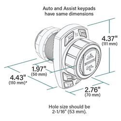 Lenco Pro Control Assist Replacement Flybridge Keypad