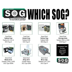 SOG Ventilation System Door Vent Type F Grey