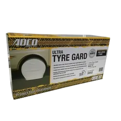Adco Ultra Tyre Guards White Pair 27" - 29"
