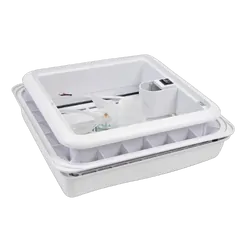 Aussie Traveller Turbo Roof Shower Hatch 320X320 12v