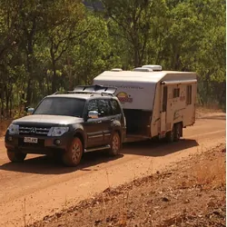 Purple Line Aeroplus Caravan Wind Deflector