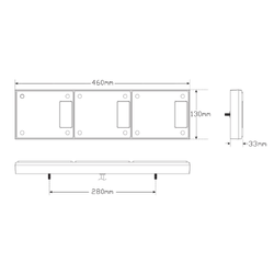 Combination Lamps 460ARWM