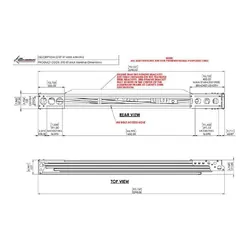 The Bush Company 270 XT MAX Awning 2.3m - Right Hand Side Fitment