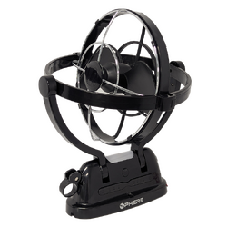 Sphere Viento Fan & Light With Usb A&C Outputs + Remote | Black
