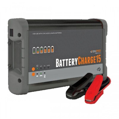BMPRO/SETEC - Batterycharge15 - 12V 15 Amp Battery Charger. BC15