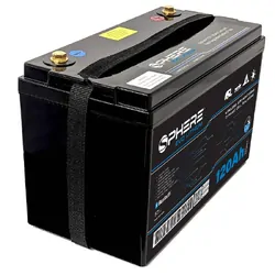 SPHERE 120AH EVO Lithium Battery (LiFePO4) - IP67 & Bluetooth/100A BMS ...