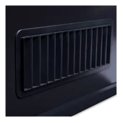 Milenco Columbia Door Large Black/Black Frame RH (1850 x 622mm). Mil5197