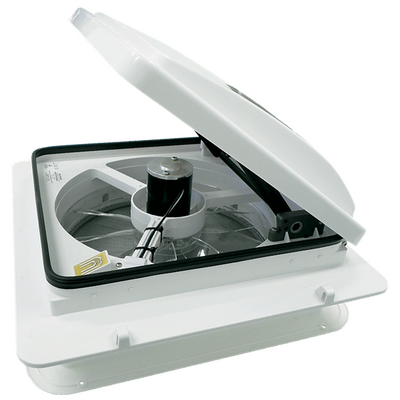 MaxxFan Plus with Thermostat & Manual Lift 04000KI
