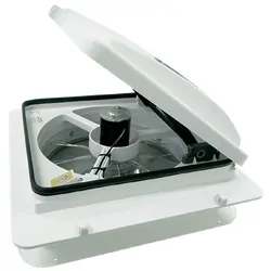 Maxxair Maxxfan Plus w/ Thermostat & Manual Lift 04000KI