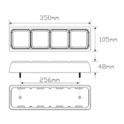 Combination Lamps 80BARRWM