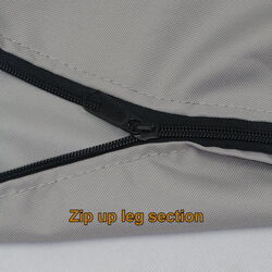 Kaiser 8-20hp Outboard Boat Motor Engine Covers - Black