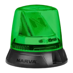Narva 10-33V Optimax Led Rotating Beacon Flange (Amber/Green)