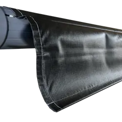 Dometic 8700 Wall Mount Roll-Out Awning 18ft Charcoal Black 102mm x 102mm x 2134mm