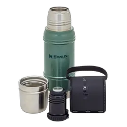 Stanley The Quadvac Thermal Bottle - Hammertone Green 20 OZ / .6L
