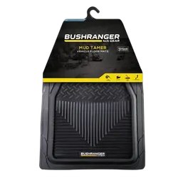 Mud Tamer Floor Mats | Front | Black