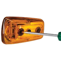 Narva 9-33V Model 32 Led Side Direction Indicator Cat5&6 With 0.3M Cable (Clear)