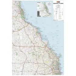 Brisbane to Cairns Map