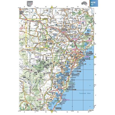 Australia Road & 4WD Easy Read Atlas - 292 x 397mm (13th Edition)
