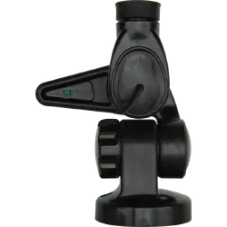 Double Swivel Round Antenna Base - Suit Aw36Xx Whips - Black