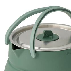 SEA TO SUMMIT Detour Stainless Steel Collapsible Kettle - 1.6L Green