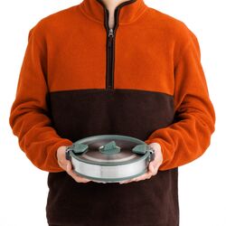 SEA TO SUMMIT Detour Stainless Steel Collapsible Pot - 3L Green