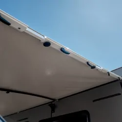 Aussie Traveller Anti-Flap Kit Pro + White w/ 2 x LED Rafter