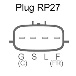 Alternator 12V 120A Suits Mitsubishi Pajero/Triton Eng 6G75 6G75