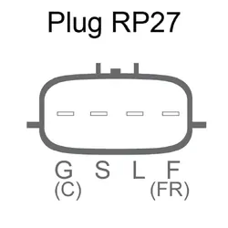 Alternator 12V 90A Suits Mitsubishi Triton Ml Eng 4G64 2.4L