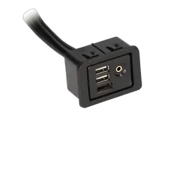 15-21 Ram: Usb/Aux/Hdmi Replacement Panel (3Ft)